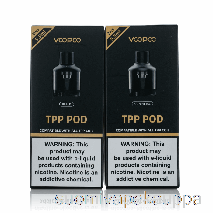 Vape Netistä Voopoo Tpp Vaihtokotelot Hopea